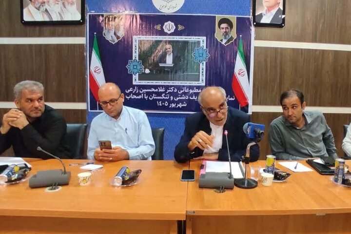 زارعی: دشتی و تنگستان برای اولین بار مشمول عوارض آلایندگی شدند