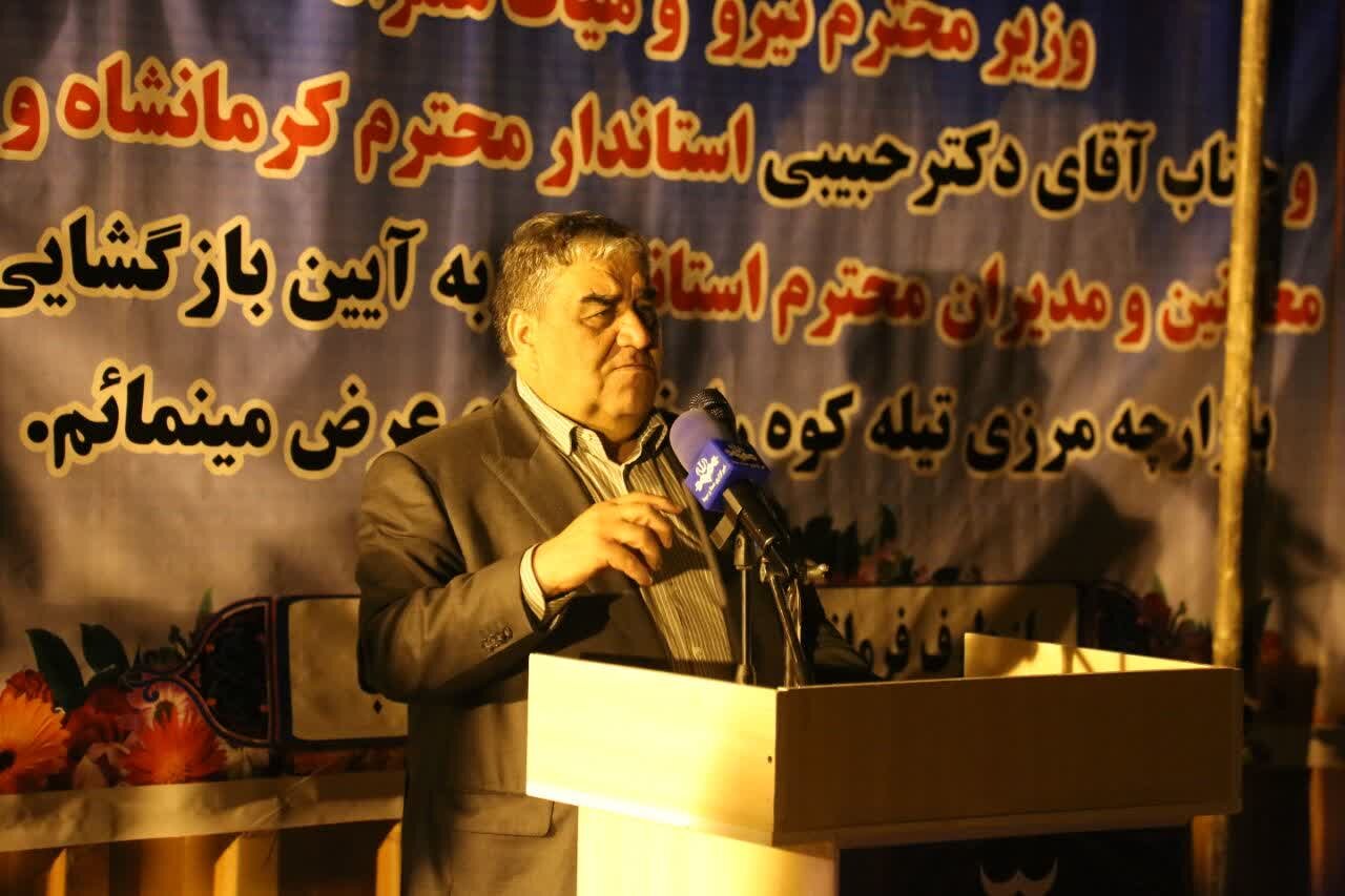 حسینی: بازگشایی تیله‌کوه باید به رونق اقتصادی سرپل‌ذهاب منجر شود