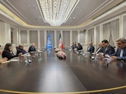 الرئيس الإيراني يلتقي الأمين العام للأمم المتحدة