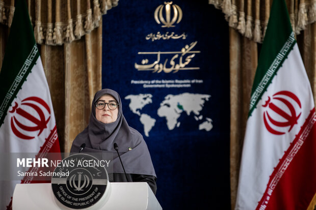 نشست خبری سخنگوی دولت