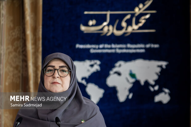 نشست خبری سخنگوی دولت