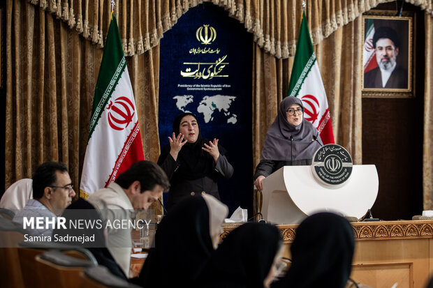 نشست خبری سخنگوی دولت