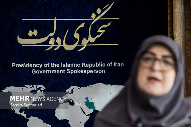نشست خبری سخنگوی دولت