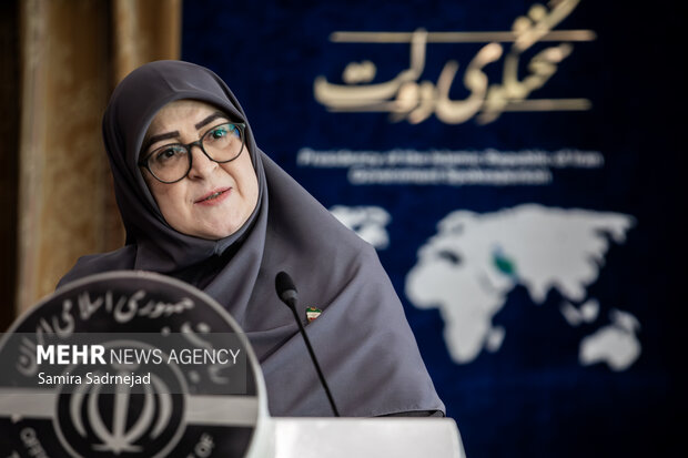 نشست خبری سخنگوی دولت