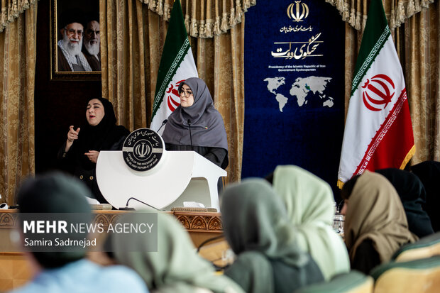 نشست خبری سخنگوی دولت