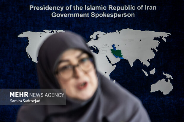 نشست خبری سخنگوی دولت