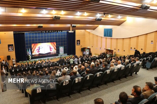 آیین تکریم و معارفه رئیس کل دادگستری لرستان