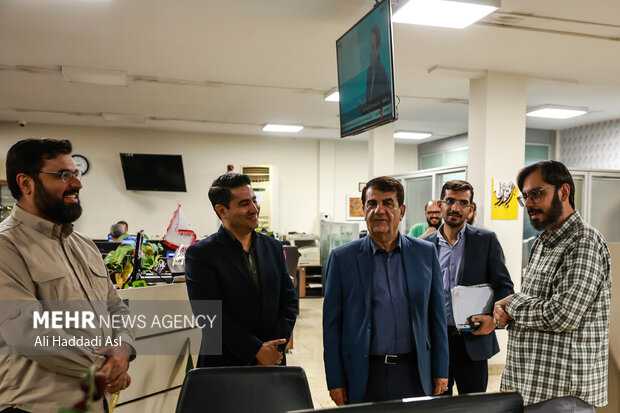 بازدید علی نوذرپور از خبرگزاری مهر