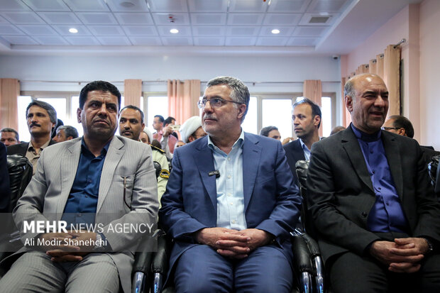 افتتاح بیمارستان شفا در گلبهار با حضور وزیر بهداشت