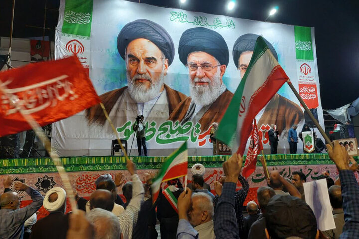 پرده خوانی مقاومت در اجتماع شبانه ساری