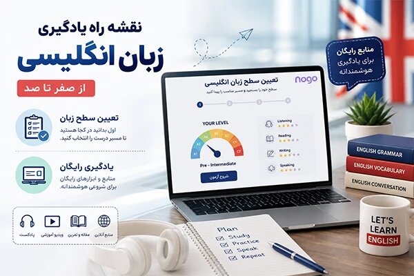بررسی جامع: نقشه راه آموزش زبان انگلیسی از صفر تا صد با نوگو | مهر - کد 3d30