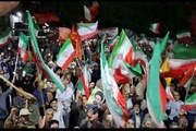 فریاد الله اکبر مردم مازندران درپی تنبیه دشمن متجاوز