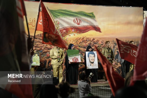بزرگداشت سالگرد شهادت شهید کاوه در تجمعات شبانه مشهد