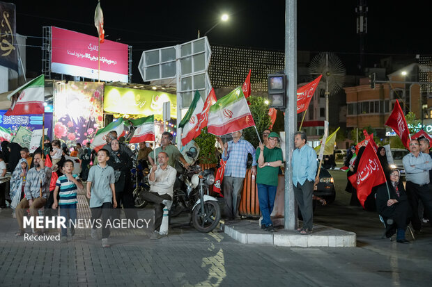 بزرگداشت سالگرد شهادت شهید کاوه در تجمعات شبانه مشهد
