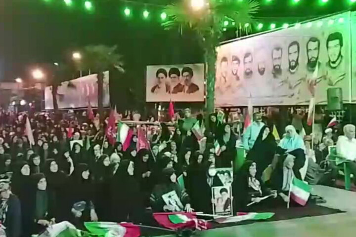 اجتماع پرشور مردمی در مازندران