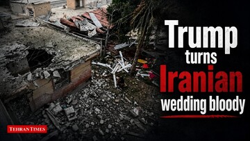 Trump turns Iranian wedding bloody