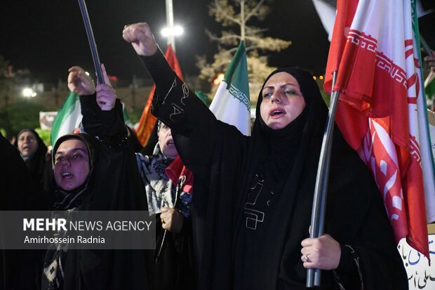 ۱۸۶مین اجتماع مردمی با سخنرانی رئیس سازمان تبلیغات اسلامی در بیرجند