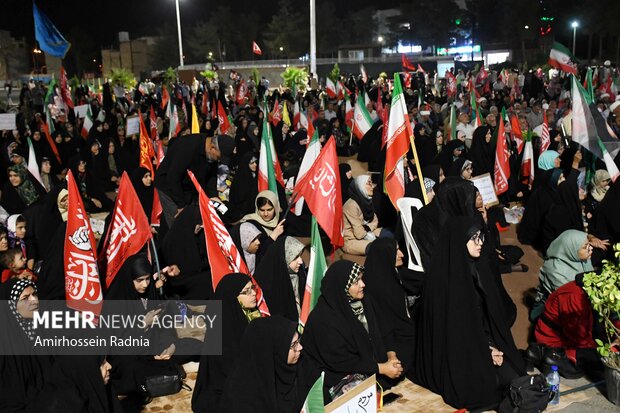 ۱۸۶مین اجتماع مردمی با سخنرانی رئیس سازمان تبلیغات اسلامی در بیرجند