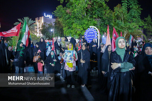 وداع با شهید محمدجعفر رادبوی در بوشهر