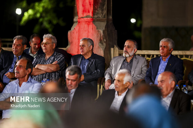 آیین نکوداشت نامداران فرهنگ وهنر استان اصفهان