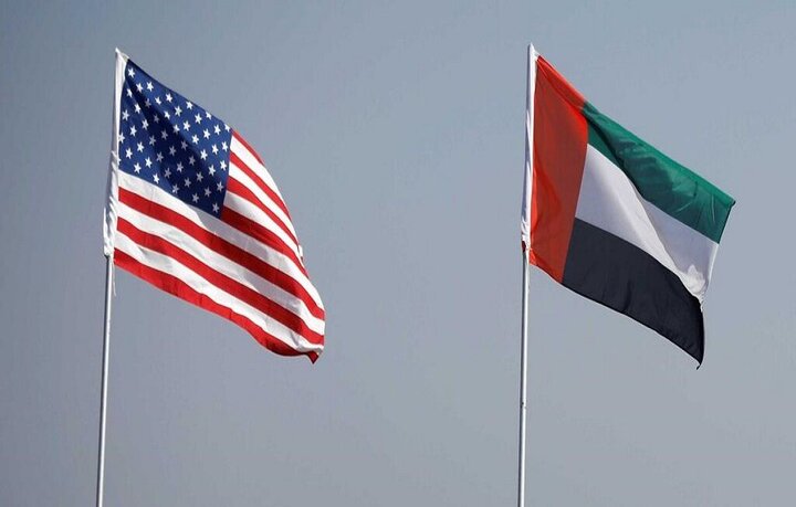 گفتگوی تلفنی نخست وزیر امارات و رئیس جمهور آمریکا 
