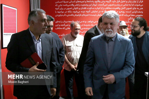 بازدید وزیر فرهنگ و ارشاد اسلامی از «مدرسه میناب»