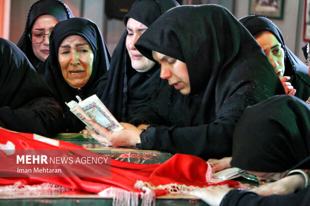 وداع کرمانشاه با پیکر مطهر شهدای هوافضای سپاه