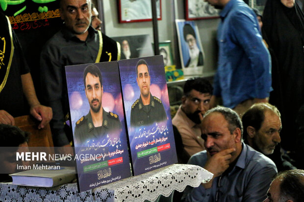 وداع کرمانشاه با پیکر مطهر شهدای هوافضای سپاه