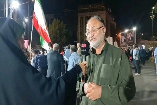 کوشکی: تجمعات شبانه مردم صدای واحد ملت در برابر دشمن است