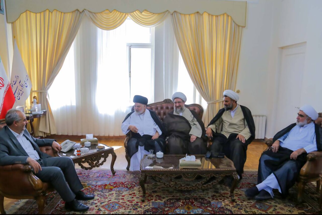 دیدار نماینده آیت‌الله سیستانی با مطهری‌اصل و سرمست