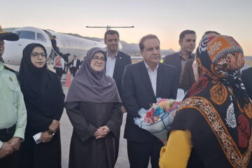 سخنگوی دولت وارد ایلام شد
