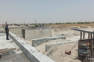 پل منطقه نیمه‌کار بندرخمیر تا ۲۰ روز آینده به بهره‌برداری می‌رسد