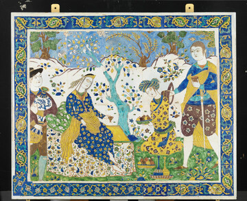 Safavid tilework: From architectural ornament to pictorial art