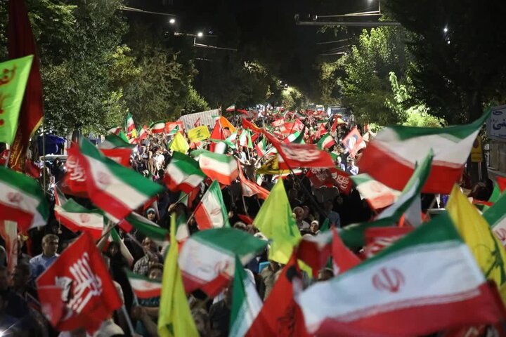 اجتماع ۱۸۷ مردم شهرکرد در خونخواهی رهبر شهید
