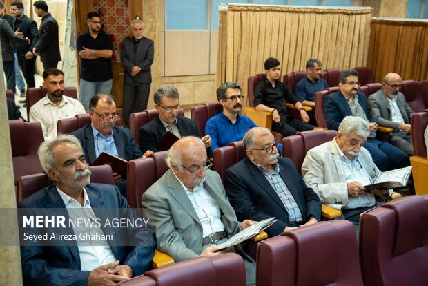 مراسم یادبود مرحوم دکتر محمدرضا ریخته گران
