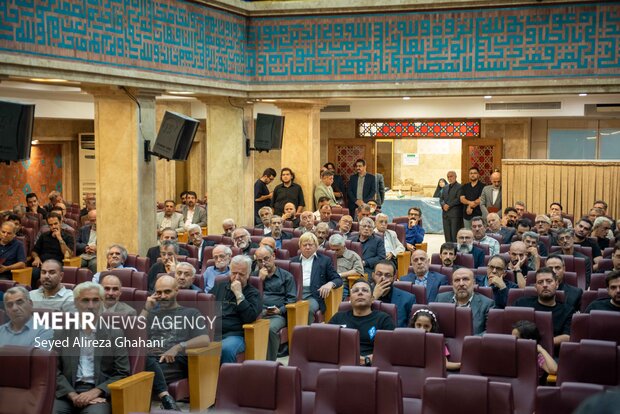 مراسم یادبود مرحوم دکتر محمدرضا ریخته گران