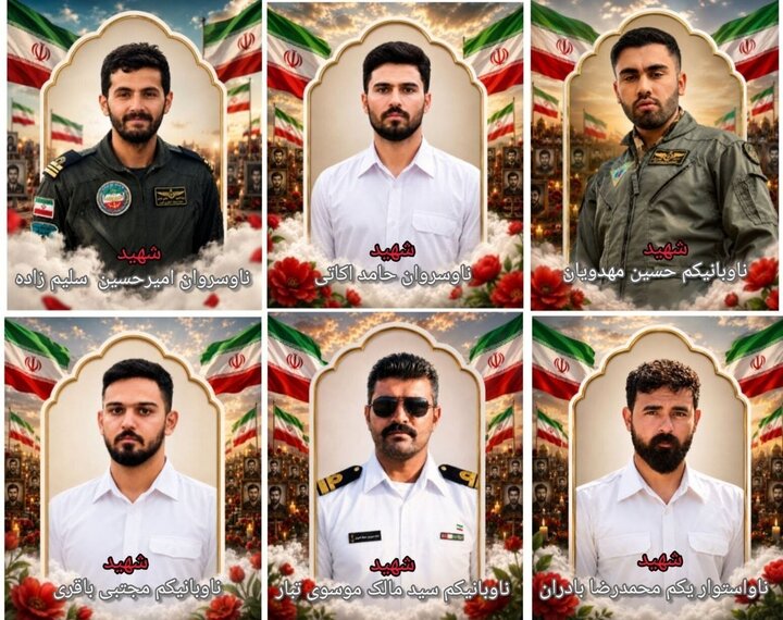 Six Iranian Navy Personnel Martyred in US Strikes in Southern Iran
