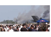 Greek F-4 crashes during an air show near Athens