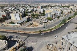تعریض و اصلاح هندسی بلوار ابوذر یاسوج به پایان رسید