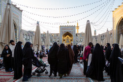 حضور کاروان عاشقی از طبرستان به آستان مقدس حضرت رضا(ع)