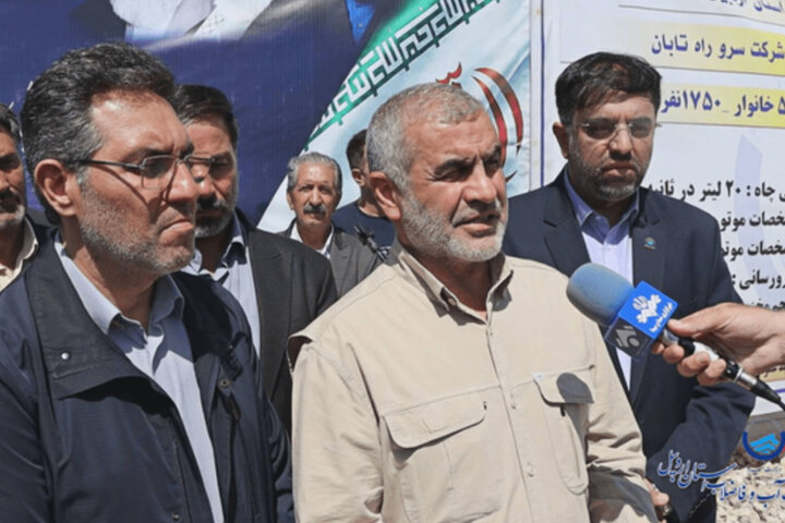 آب پایدار برای  ۵۳۰ خانواده در روستای جبه‌دار اردبیل