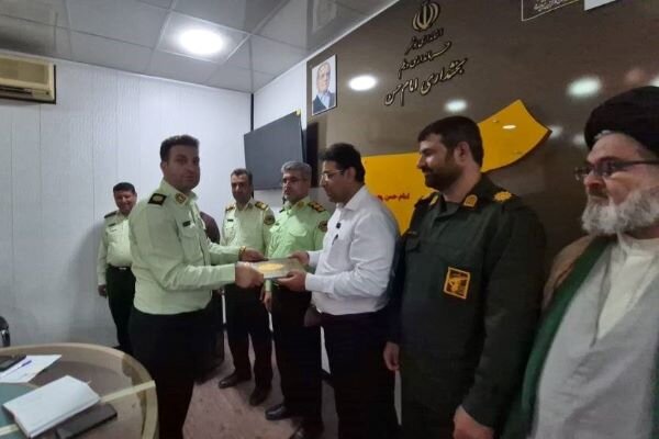 فرمانده انتظامی بخش امام حسن معرفی شد