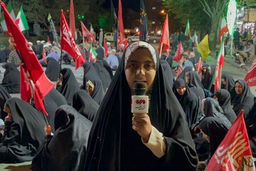 پیام مردم بیجار در حمایت از انقلاب اسلامی