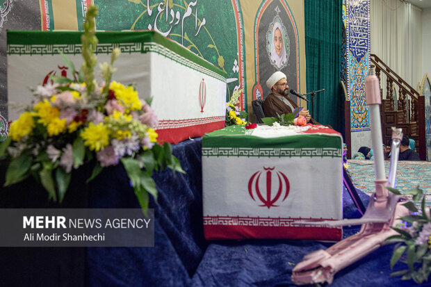 وداع با پیکر شهدای سنگر خیابان در مشهد