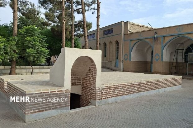 آب‌انبار تاریخی روستای ایجدانک ورامین مرمت شد