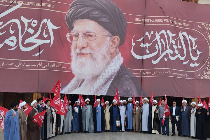 عهد خونخواهی مدیران تبلیغات اسلامی فارس در حرم شاهچراغ(ع)