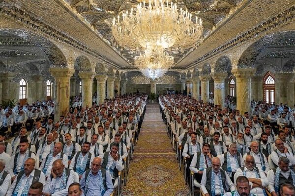 بررسی جامع: تجلیل از ۱۰۰۰ خادم آستان مقدس امیرالمومنین(ع) | مهر - کد e8fb