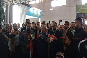افتتاح دهمین نمایشگاه بین‌المللی کتاب در سنندج