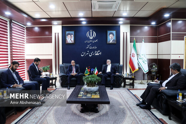دیدار استاندار تهران با سفیر پاکستان