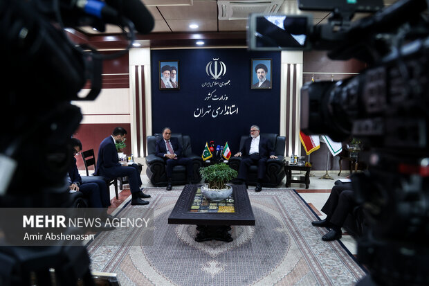 دیدار استاندار تهران با سفیر پاکستان